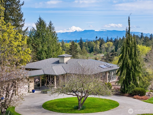 7001 Palm Ln, Anacortes, WA 98221 - view of mountain background