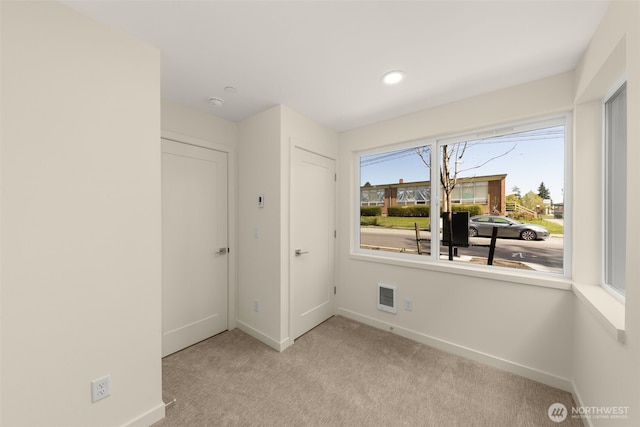9217B 14th Ave NW, Seattle, WA 98117 - carpeted empty room with recessed lighting and a smoke detector