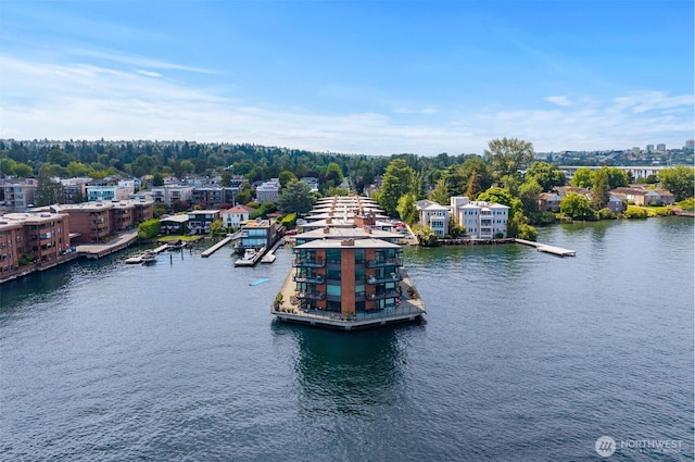 2360 43rd Ave E Unit 404, Seattle, WA 98112 - drone / aerial view of a large body of water