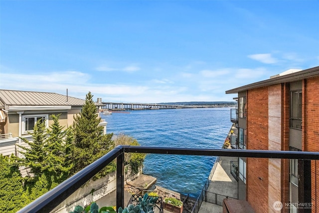 2360 43rd Ave E Unit 404, Seattle, WA 98112 - water view with a notable bridge
