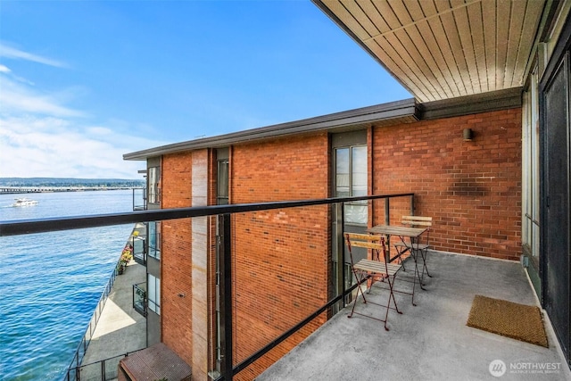 2360 43rd Ave E Unit 404, Seattle, WA 98112 - balcony with a water view
