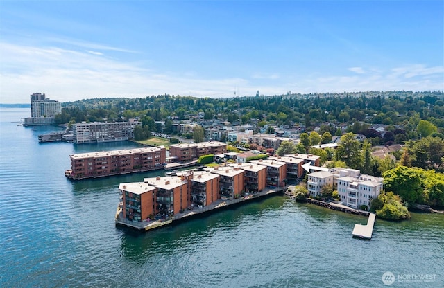 2360 43rd Ave E Unit 404, Seattle, WA 98112 - drone / aerial view of a large body of water