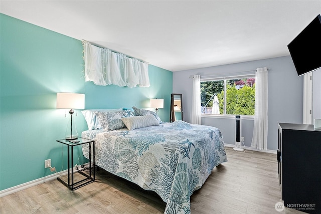13233 59th Ave W, Edmonds, WA 98026 - bedroom with wood finished floors and baseboards