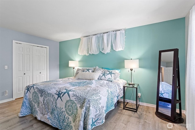 13233 59th Ave W, Edmonds, WA 98026 - bedroom with wood finished floors and a closet