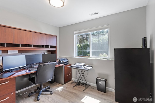 13233 59th Ave W, Edmonds, WA 98026 - office with light wood-style floors and baseboards