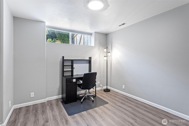 13233 59th Ave W, Edmonds, WA 98026 - office with wood finished floors and baseboards