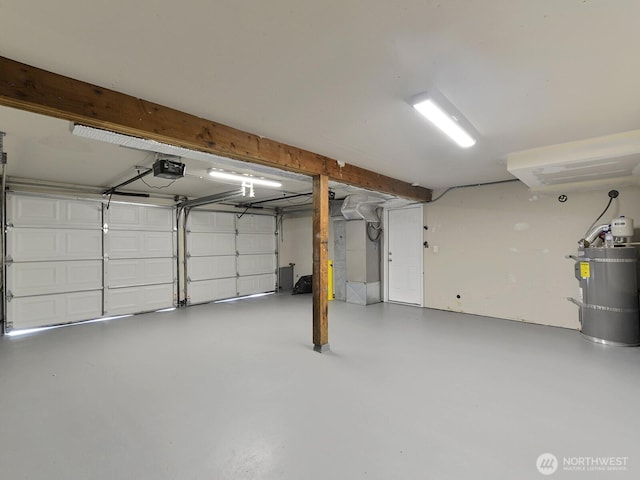 1501 154th St E, Tacoma, WA 98445 - garage featuring water heater and a garage door opener