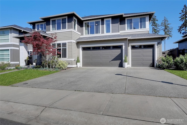 4615 SW Olivine Dr SW, Port Orchard, WA 98367 - prairie-style home with an attached garage and concrete driveway