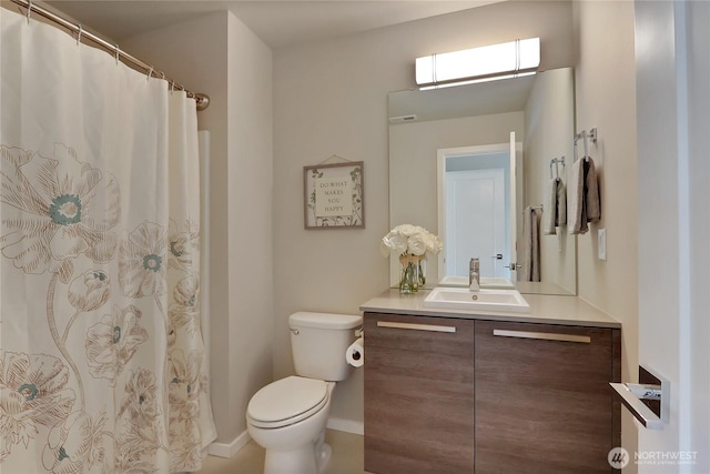 4615 SW Olivine Dr SW, Port Orchard, WA 98367 - bathroom featuring vanity and a shower with curtain