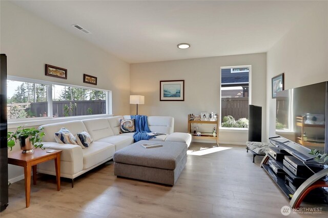 4615 SW Olivine Dr SW, Port Orchard, WA 98367 - living room featuring wood finished floors