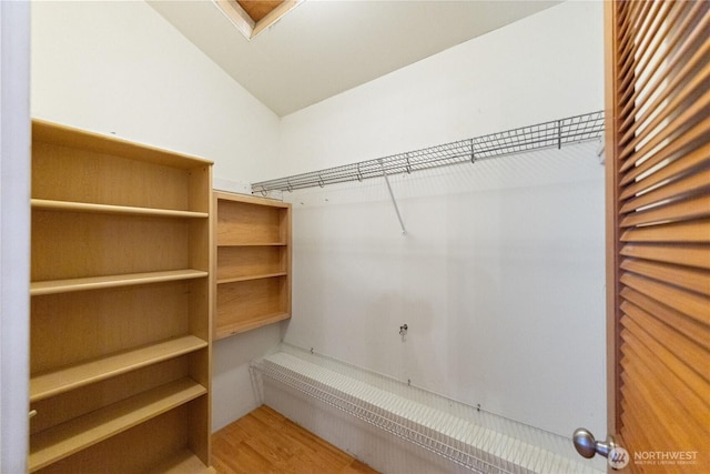 7554 Guemes Island Rd, Anacortes, WA 98221 - spacious closet featuring wood finished floors