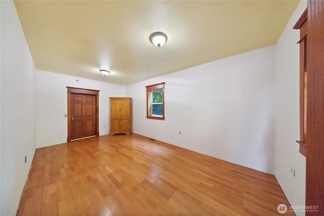 7554 Guemes Island Rd, Anacortes, WA 98221 - unfurnished bedroom featuring light wood finished floors