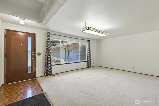 15023 Densmore Ave N, Shoreline, WA 98133 - entryway featuring carpet and baseboards
