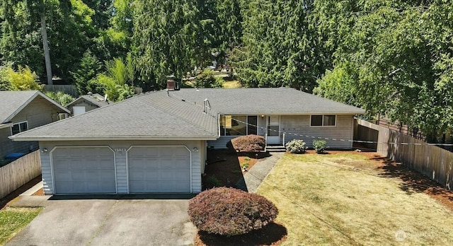 15023 Densmore Ave N, Shoreline, WA 98133 - single story home featuring driveway, an attached garage, and roof with shingles