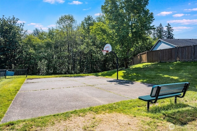 6713 135th E, Puyallup, WA 98373 - view of sport court with basketball hoop