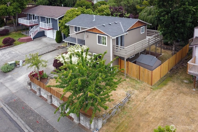 3918 Commencement Bay Dr, Tacoma, WA 98407 - aerial view of property and surrounding area