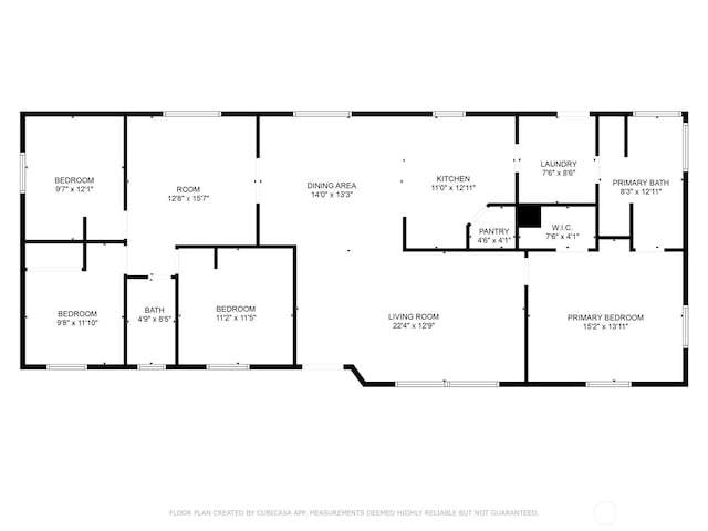 101 E 8th St, Lind, WA 99341 - view of property floor plan