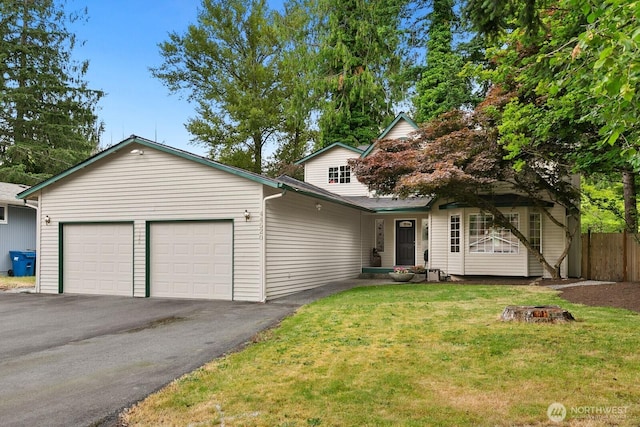 44520 SE 144th St, North Bend, WA 98045 - view of front facade with a garage and driveway