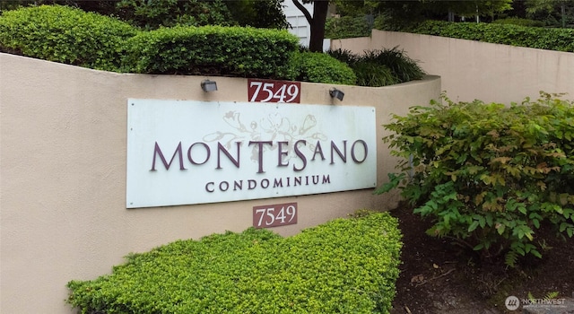 7549 SE 29th St Unit 301, Mercer Island, WA 98040 - view of community / neighborhood sign