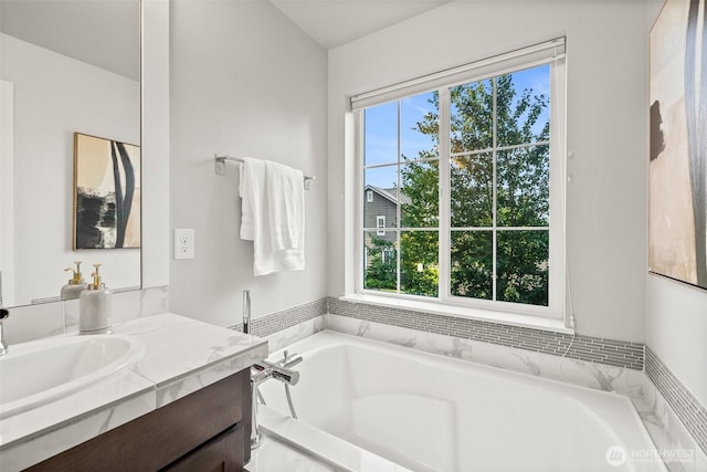 15791 NE 114th Way, Redmond, WA 98052 - bathroom with vanity and a bath