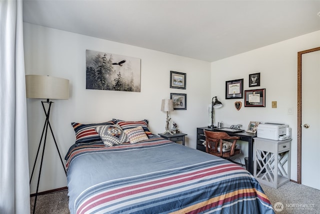 1102 8th St NE Unit 22, Auburn, WA 98002 - carpeted bedroom with baseboards
