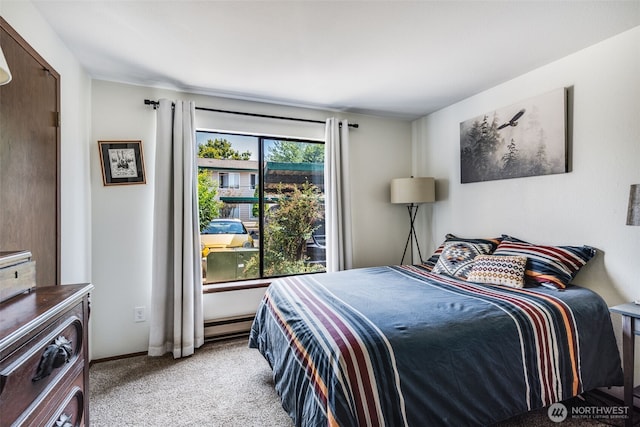 1102 8th St NE Unit 22, Auburn, WA 98002 - bedroom with carpet and baseboards