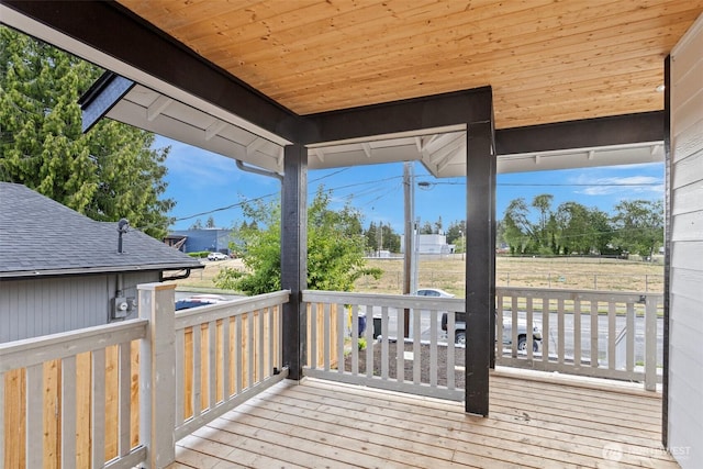 7812 S Sheridan Ave, Tacoma, WA 98408 - view of deck