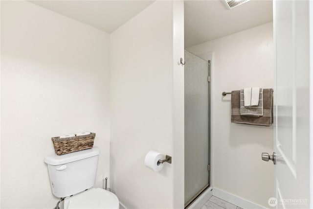 410 Eddy Ct, Port Townsend, WA 98368 - full bathroom with a stall shower and marble finish floors