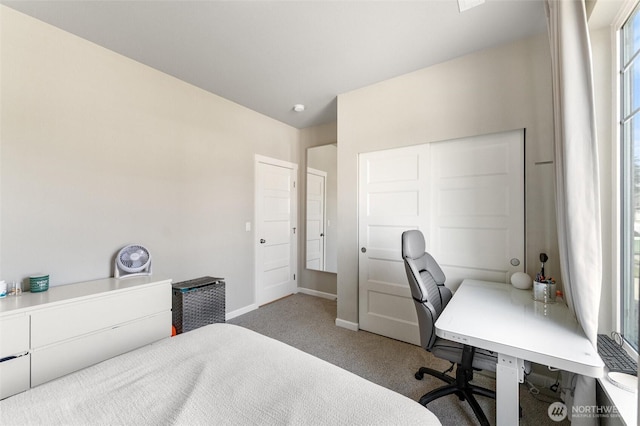 16712 8th Ave E, Spanaway, WA 98387 - bedroom with carpet floors and a desk