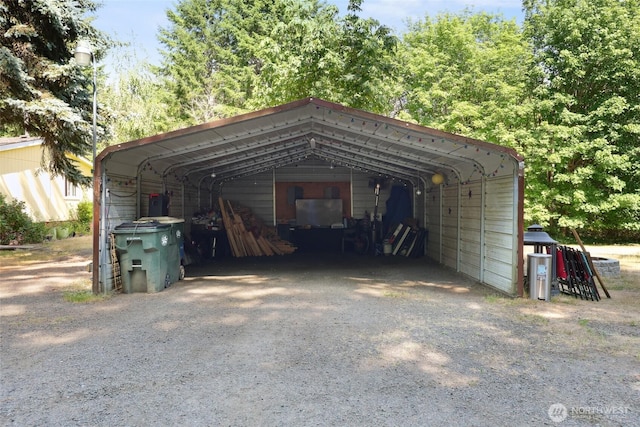 6321 41st Ave NW, Olympia, WA 98502 - view of vehicle parking with a carport