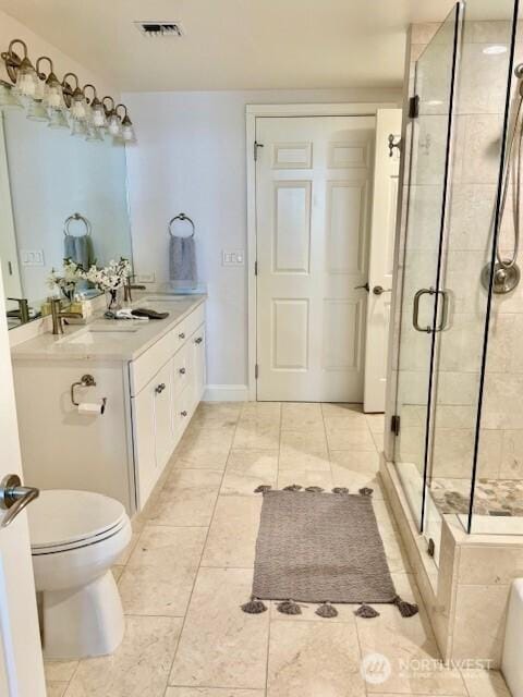 10047 Main St Unit 319, Bellevue, WA 98004 - full bathroom featuring vanity, a stall shower, and a bathtub