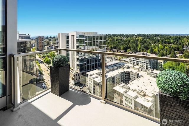 10650 NE 9th Pl Unit 2524, Bellevue, WA 98004 - balcony featuring a view of city