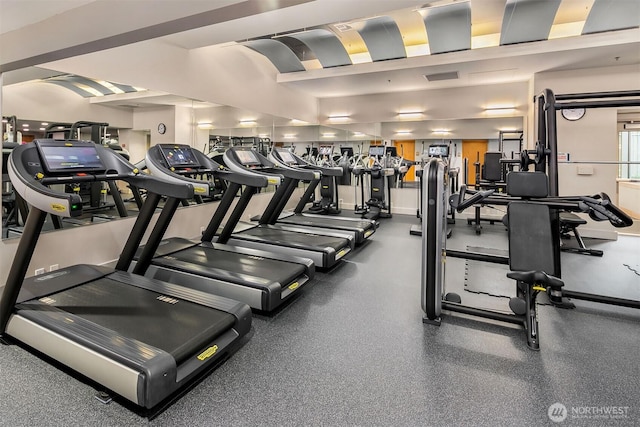 10650 NE 9th Pl Unit 2524, Bellevue, WA 98004 - view of exercise room