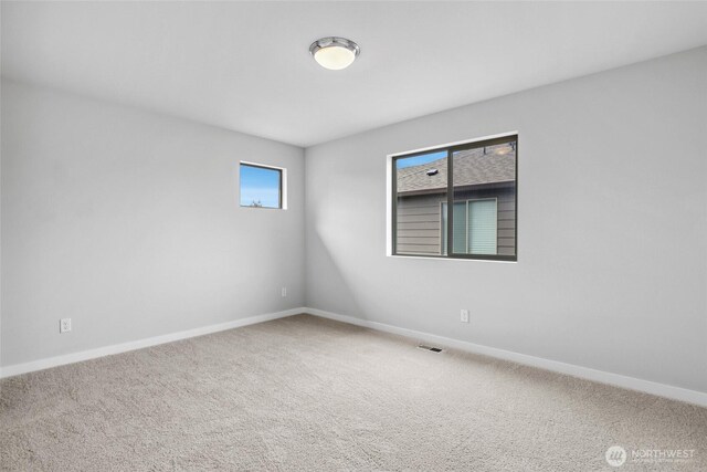 298 Hovey St, Buckley, WA 98321 - carpeted spare room featuring baseboards