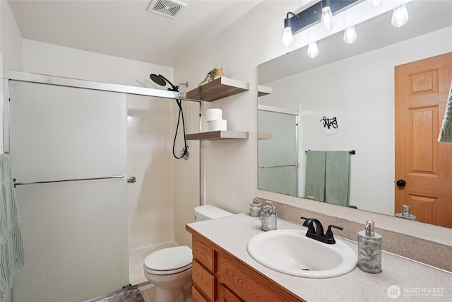 17230 Heather Ln SE, Yelm, WA 98597 - full bath featuring a stall shower and vanity