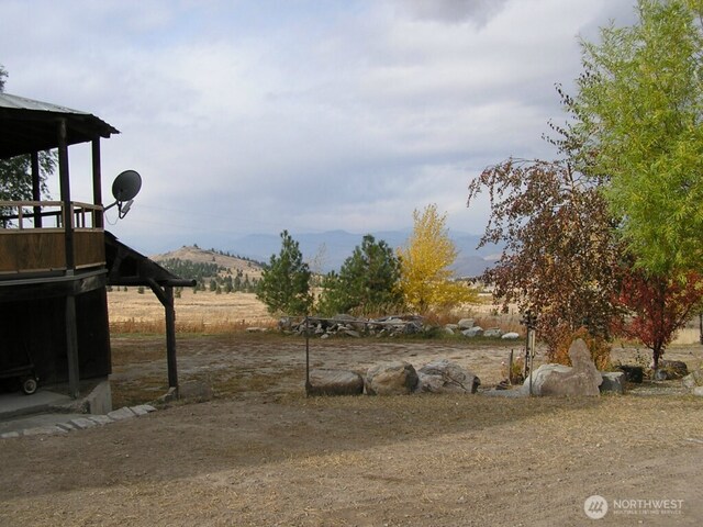 361 Rehmke Rd, Tonasket, WA 98855 - view of yard featuring a mountain view