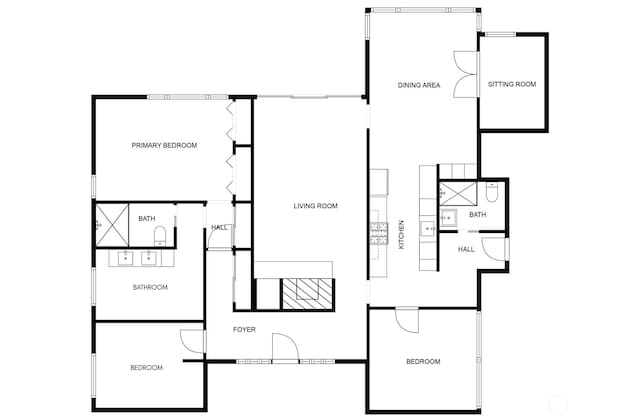 7623 NE 123rd St, Kirkland, WA 98034 - view of floor plan / room layout