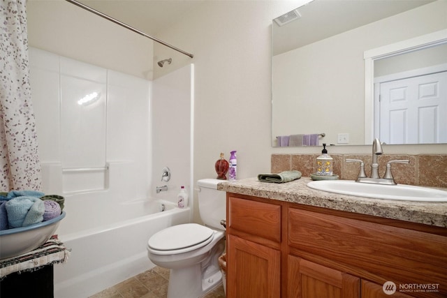 16 NW 23rd St, Battle Ground, WA 98604 - full bathroom featuring shower / bath combo and vanity