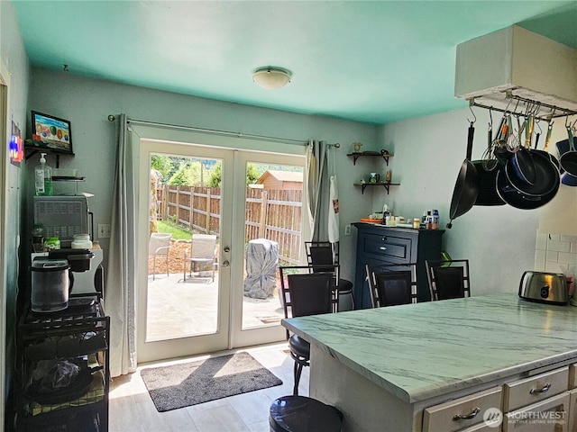 591 Division Ave, Morton, WA 98356 - dining room with french doors