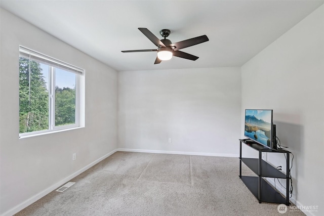 32803 Marguerite Ln, Sultan, WA 98294 - carpeted spare room with a ceiling fan and baseboards