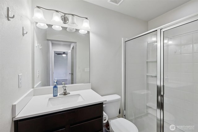 32803 Marguerite Ln, Sultan, WA 98294 - bathroom featuring vanity and a shower stall
