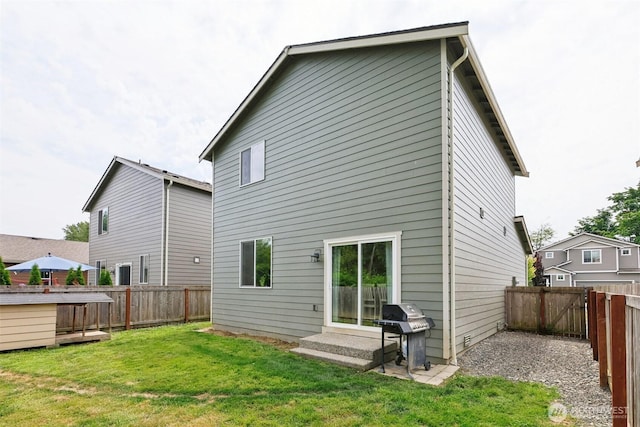 32803 Marguerite Ln, Sultan, WA 98294 - rear view of house with a fenced backyard