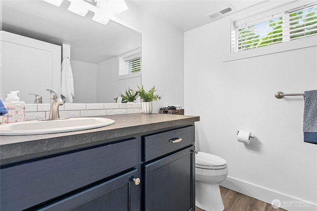 1584 Main St, Lynden, WA 98264 - bathroom with vanity and wood finished floors