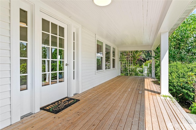 1584 Main St, Lynden, WA 98264 - view of wooden porch