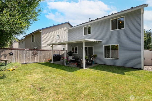 14908 NE 70th St, Vancouver, WA 98682 - back of house with a patio area and outdoor lounge area