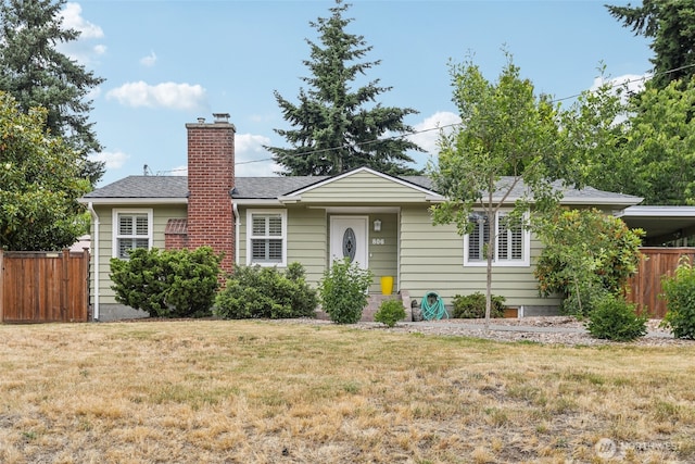 806 SW 126th St, Seattle, WA 98146 - single story home with a chimney and a shingled roof