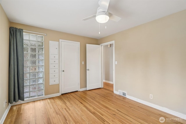 806 SW 126th St, Seattle, WA 98146 - unfurnished bedroom featuring light wood-type flooring and ceiling fan