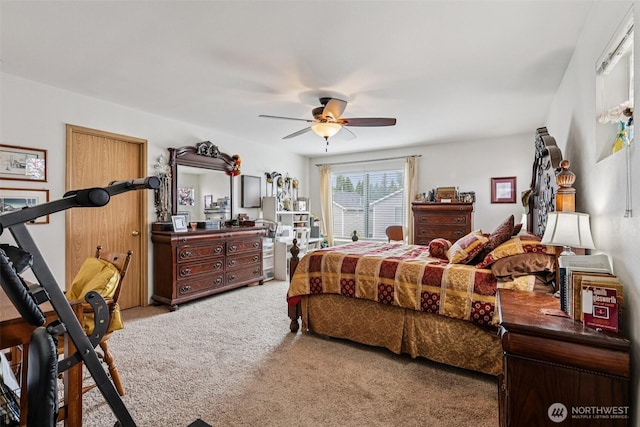 3178 Hoffman Hill Blvd, Dupont, WA 98327 - bedroom featuring carpet floors and a ceiling fan