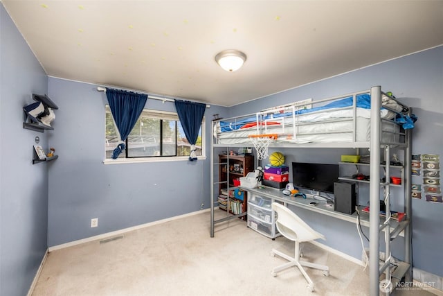 8717 182nd Pl SW, Edmonds, WA 98026 - bedroom with carpet floors and an office area