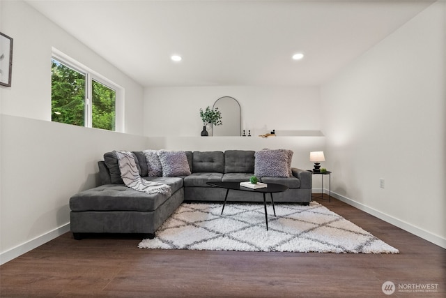 754 SW Oak Rd, Port Orchard, WA 98367 - living area with wood finished floors and recessed lighting